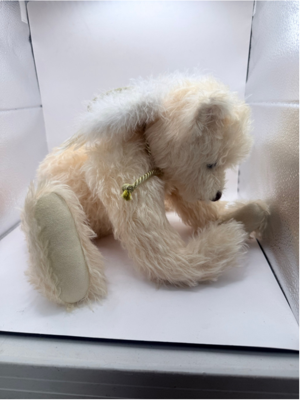 Large Angel Teddy Bear Mohair 18”+ Stuffed Animal - Picture 14 of 14